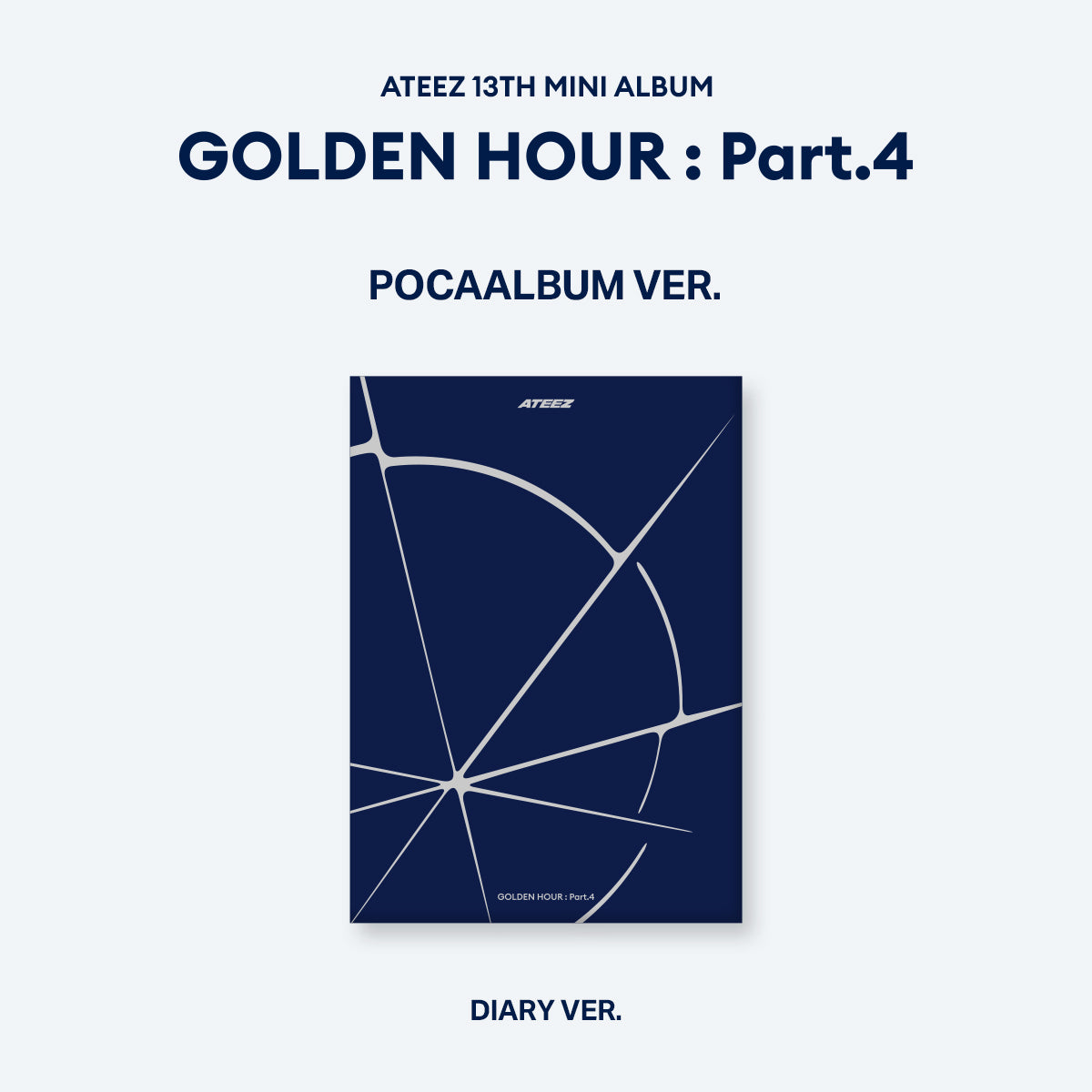 ATEEZ | 에이티즈 | [ GOLDEN HOUR : Part.4 ] Poca Album Ver