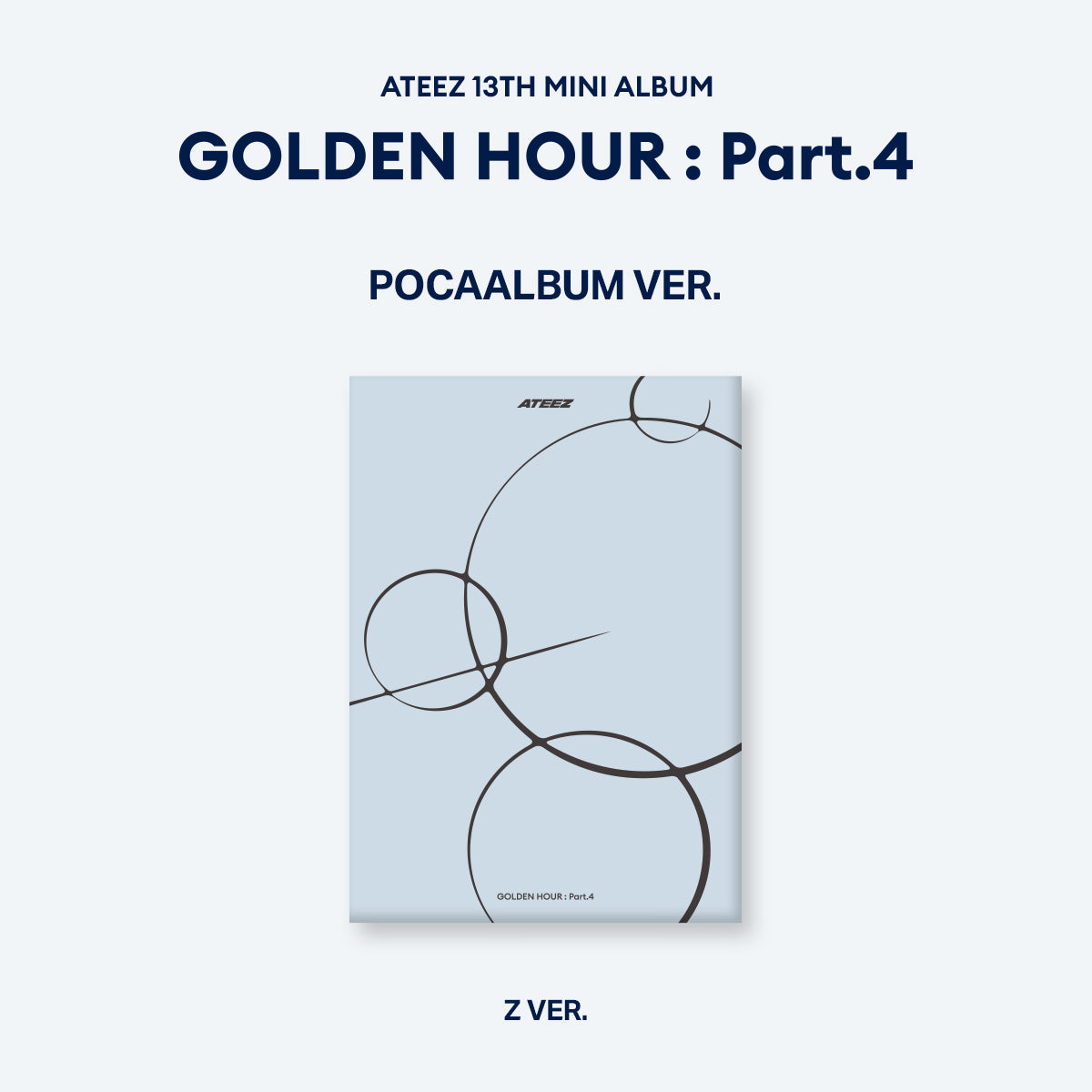 ATEEZ | 에이티즈 | [ GOLDEN HOUR : Part.4 ] Poca Album Ver