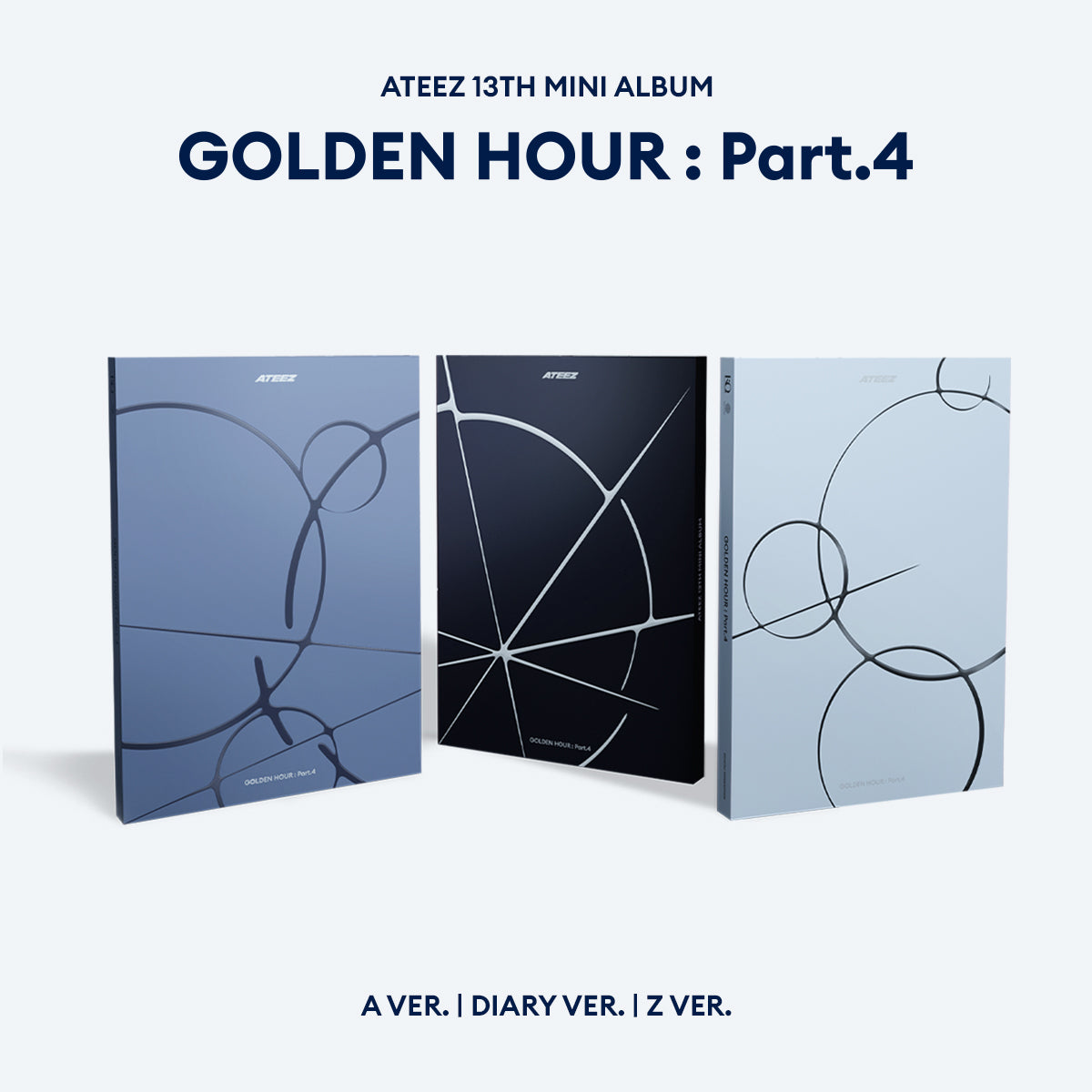 ATEEZ | 에이티즈 | [ GOLDEN HOUR : Part.4 ] + APPLEMUSIC POBs