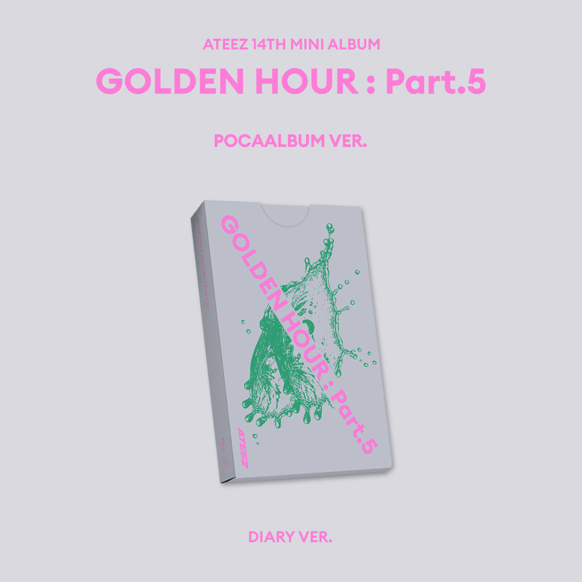 ATEEZ | 에이티즈 | 14th Mini Album [ GOLDEN HOUR : Part.5 ] Poca Album Ver
