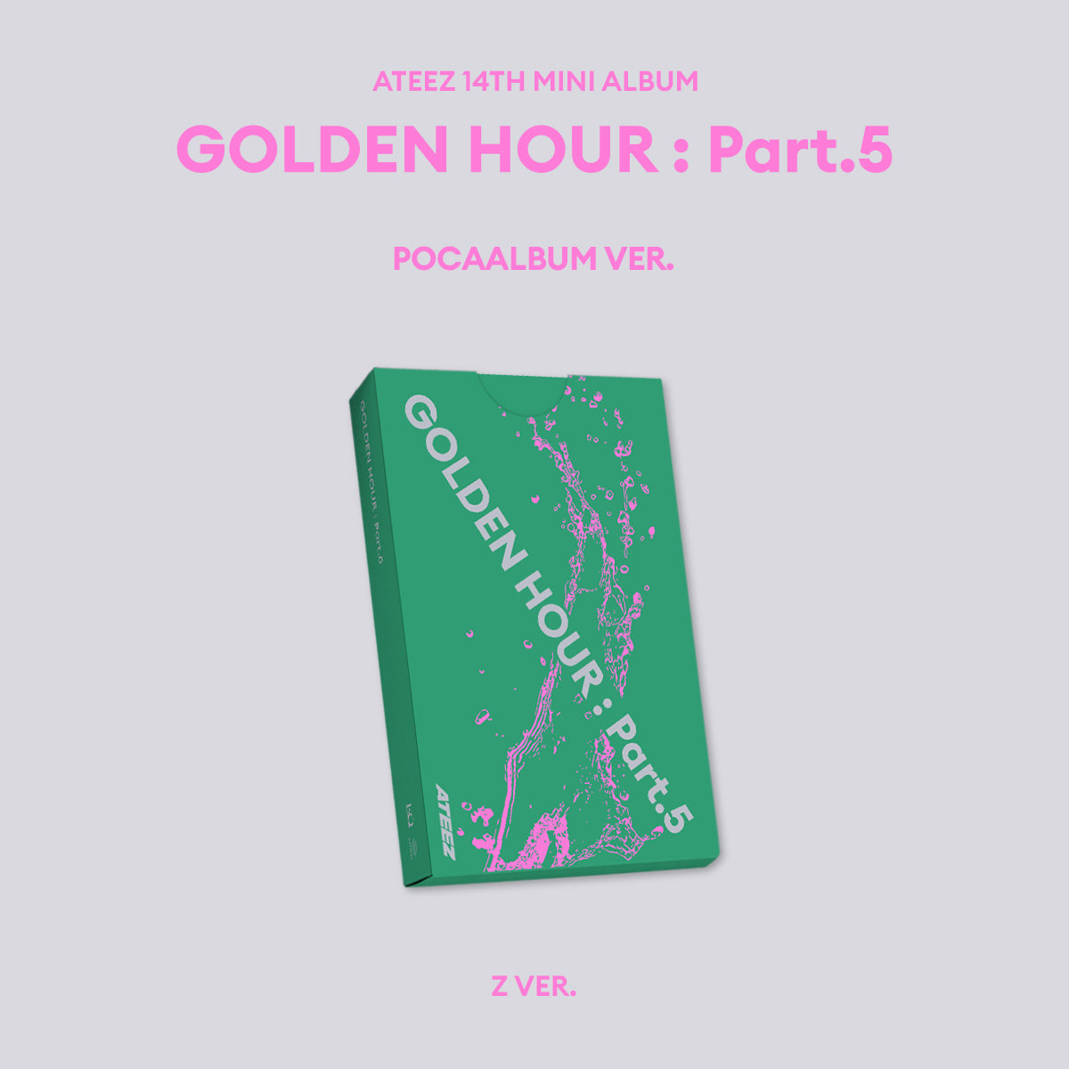 ATEEZ | 에이티즈 | 14th Mini Album [ GOLDEN HOUR : Part.5 ] Poca Album Ver