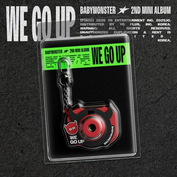 BABYMONSTER | 베이비몬스터 | 2nd Mini Album [ WE GO UP ] MINI BEAM KEYRING Ver