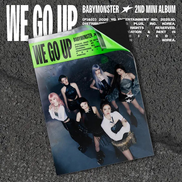 BABYMONSTER | 베이비몬스터 | 2nd Mini Album [ WE GO UP ] WE Ver