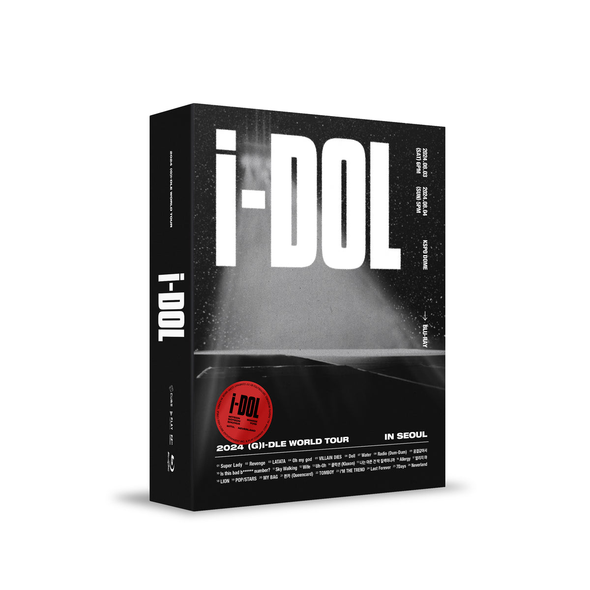 (G) I-DLE | (여자) 아이들 | 2024 (G) I-DLE WORLD TOUR [ iDOL ] BLU-RAY VER