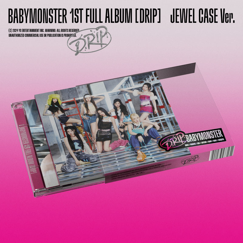 BABYMONSTER | 베이비몬스터 | 1st Full Album [ DRIP ] Jewel Case Ver