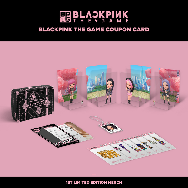 BLACKPINK | 블랙핑크 | BLACKPINK THE GAME COUPON CARD