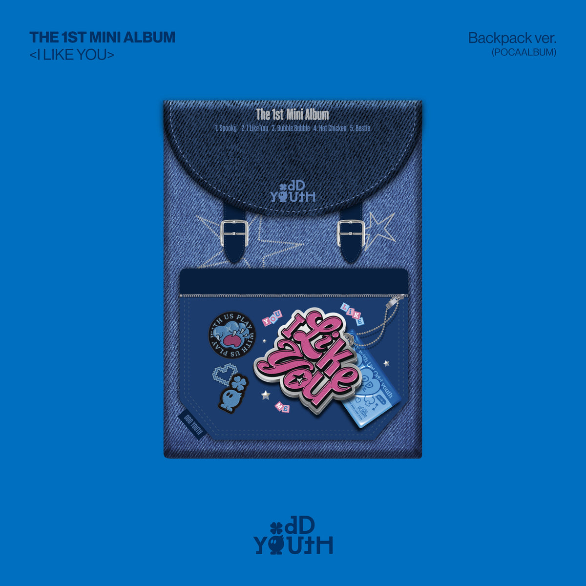 ODD YOUTH | 오드유스 | 1st Mini Album [ I LIKE YOU ] Backpack Ver