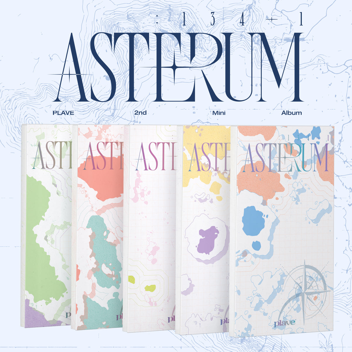 PLAVE | 플레이브 | 2nd Mini Album [ ASTERUM: 134-1 ] Mini CD Ver