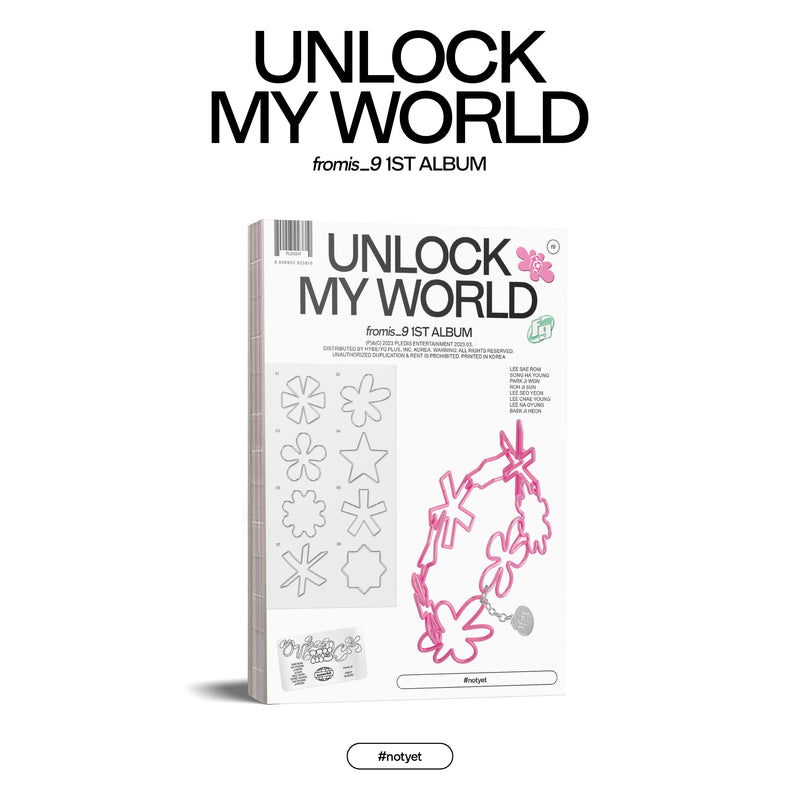 FROMIS_9 | 프로미스나인 | 1st Album [Unlock My World]