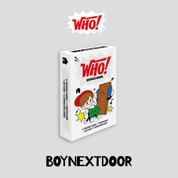 BOYNEXTDOOR | 보이넥스트도어 | 1st Single [WHO!] (Weverse Album ver)