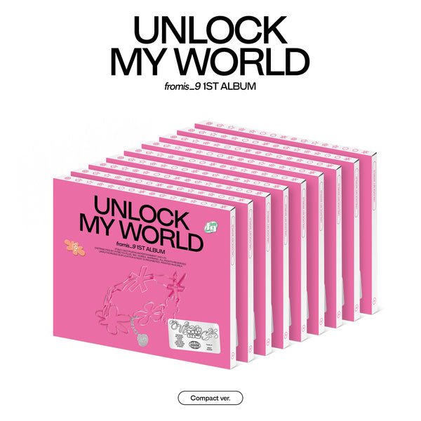 FROMIS_9 | 프로미스나인 | 1st Album [Unlock My World] (Compact ver)  RANDOM