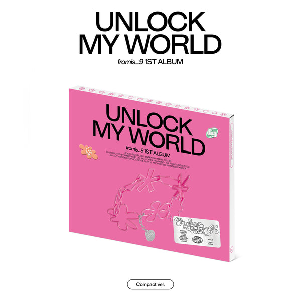 FROMIS_9 | 프로미스나인 | 1st Album [Unlock My World] (Compact ver)  RANDOM