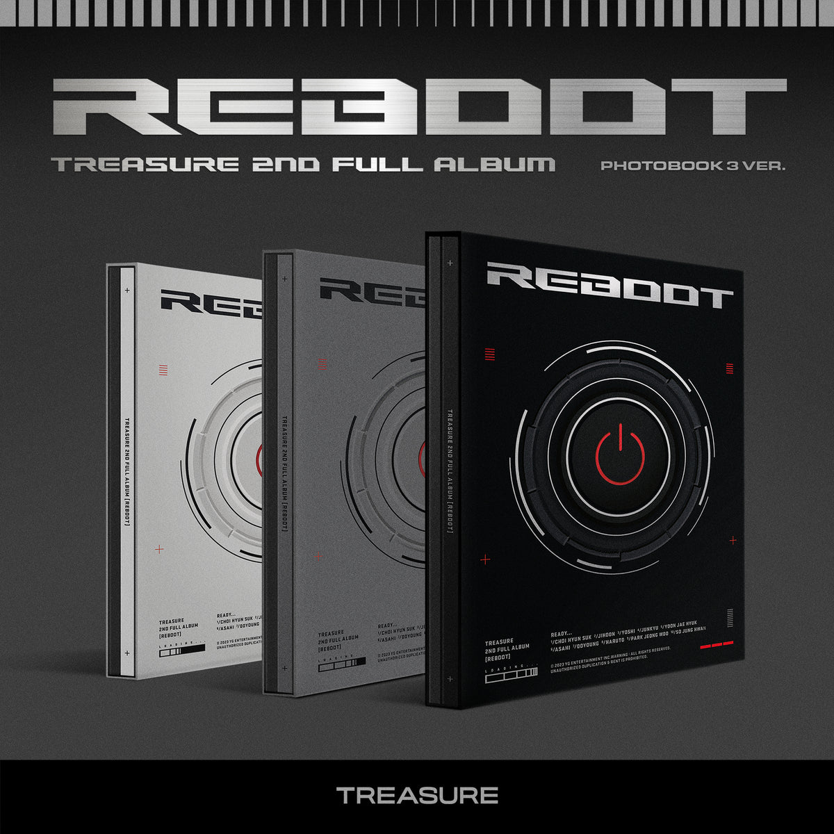 TREASURE | 트레져 | 2ND FULL ALBUM [REBOOT] (Photobook ver)