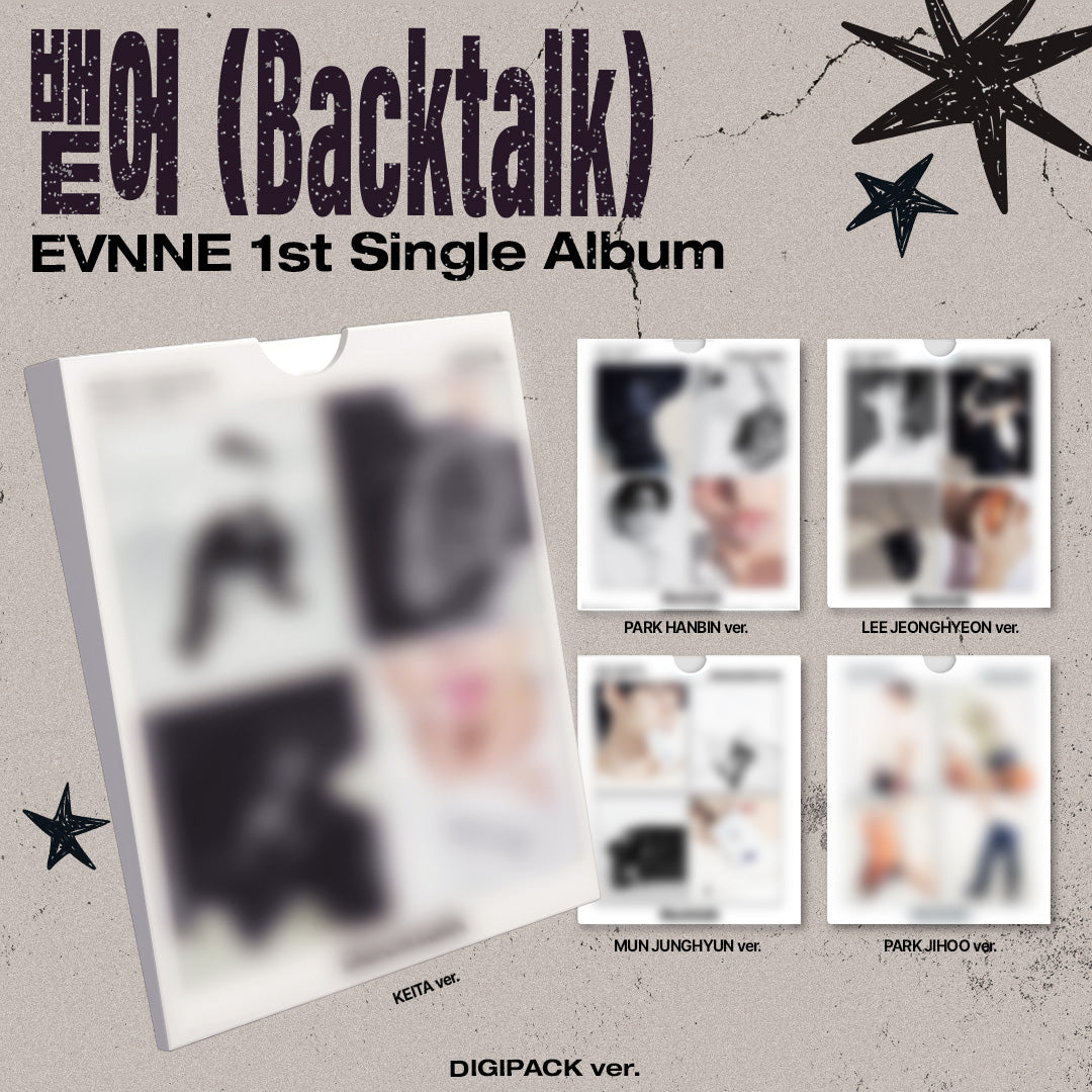 EVNNE | 이븐 | 1st Single [ 뱉어 (BACKTALK) ] Digipack Ver