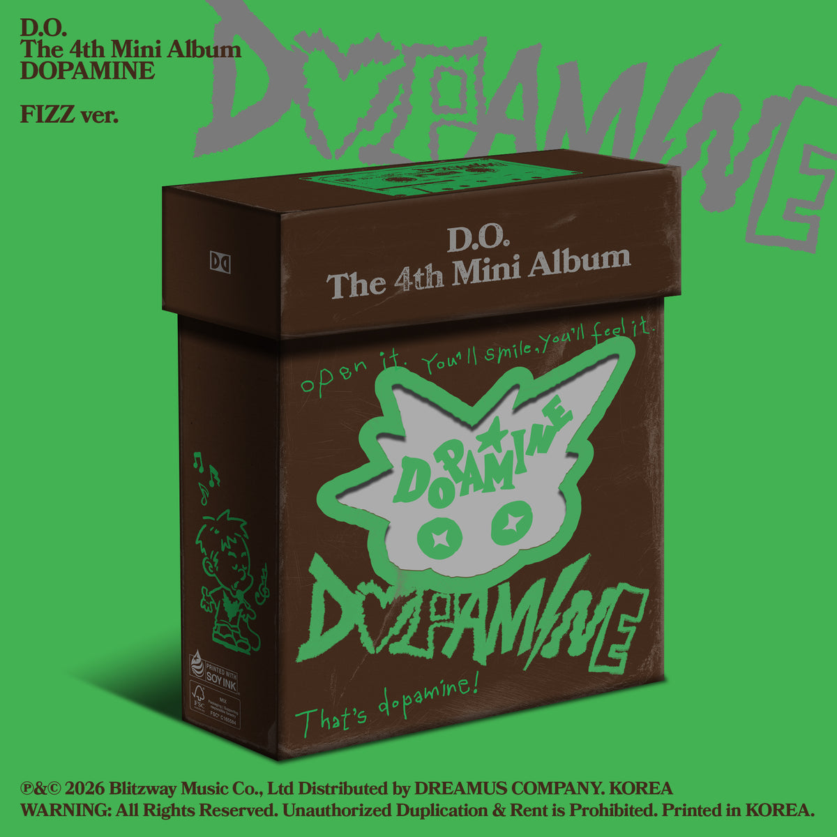 D.O. | 도경수 | 4th Mini Album [ DOPAMINE ] Fizz Ver
