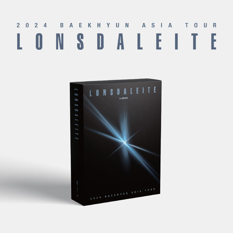 BAEKHYUN | 백현 | 2024 ASIA TOUR [ LONSDALEITE ] IN SEOUL DVD