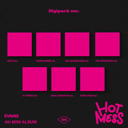 EVNNE | 이븐 | 4th Mini Album [ HOT MESS ] Digipack Ver