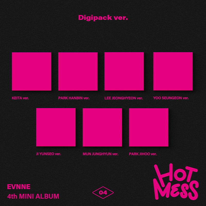 EVNNE | 이븐 | 4th Mini Album [ HOT MESS ] Digipack Ver