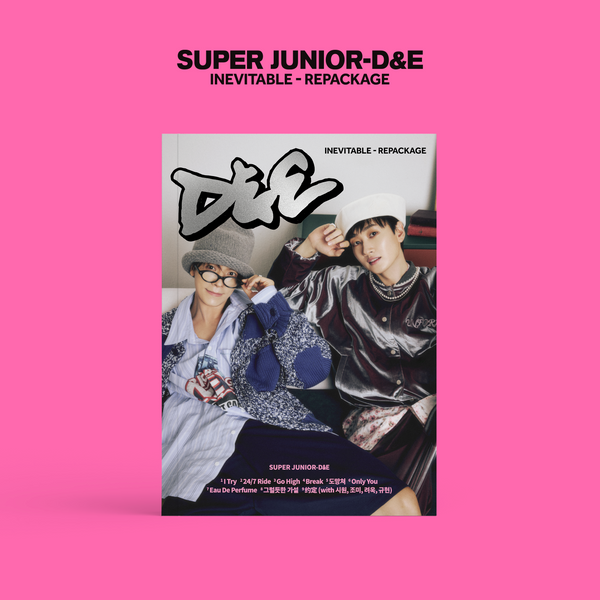 SUPER JUNIOR - D&E | 슈퍼주니어 - D&E | 6th Mini Album Repackage [ INEVITABLE - REPACKAGE ]