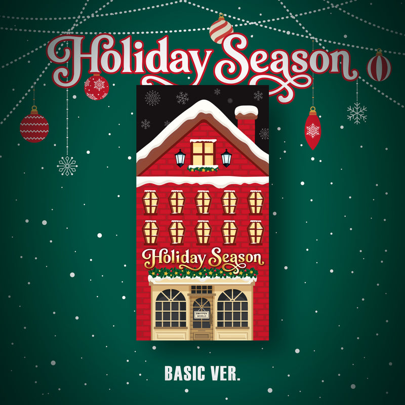 ENHYPEN | 엔하이픈 | [ ENHYPEN WORLD COUPON CARD COLLECTION ] Holiday Season Basic Ver
