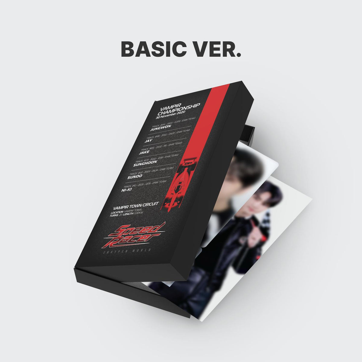 ENHYPEN | 엔하이픈 | [ ENHYPEN WORLD COUPON CARD COLLECTION ] SPEED RACER Basic Ver