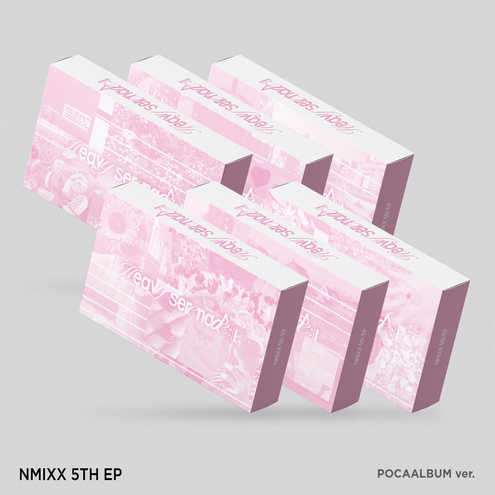 NMIXX | 엔믹스 | 5th EP Album [ HEAVY SERENADE ] Poca Album Ver + APPLEMUSIC POBs
