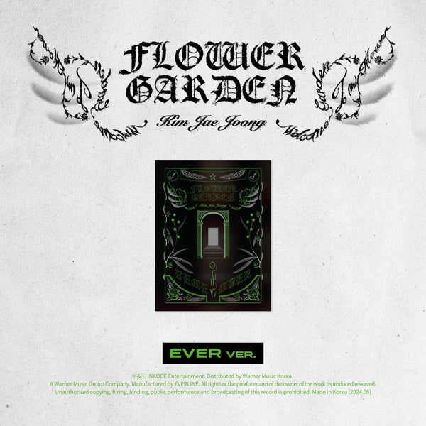 KIM JAE JOONG | 김재중 | 20th Anniversary Album [ FLOWER GARDEN ] EVER MUSIC Album Ver