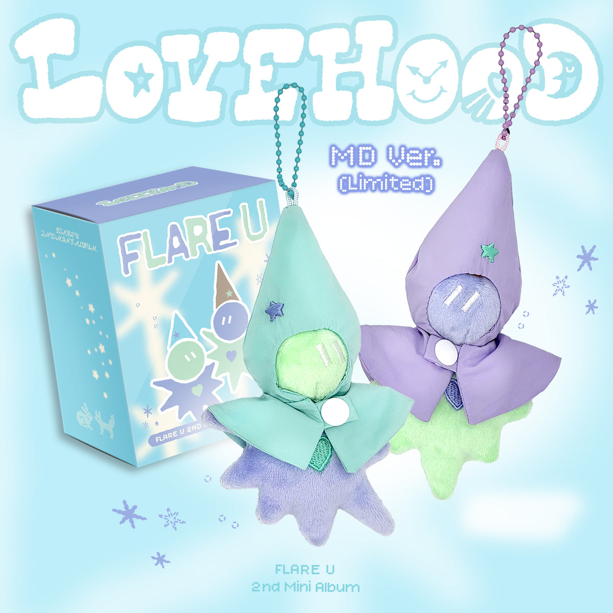 FLARE U | 플레어 유 | 2nd Mini Album [ LOVEHOOD ] MD Ver
