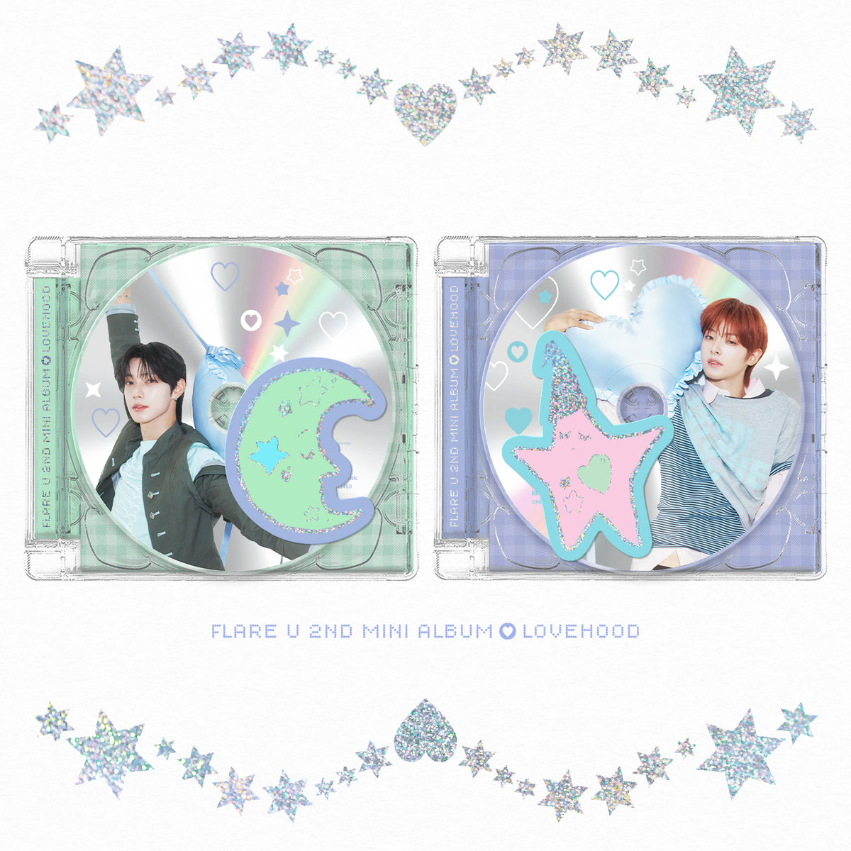 FLARE U | 플레어 유 | 2nd Mini Album [ LOVEHOOD ] Jewel Case Ver