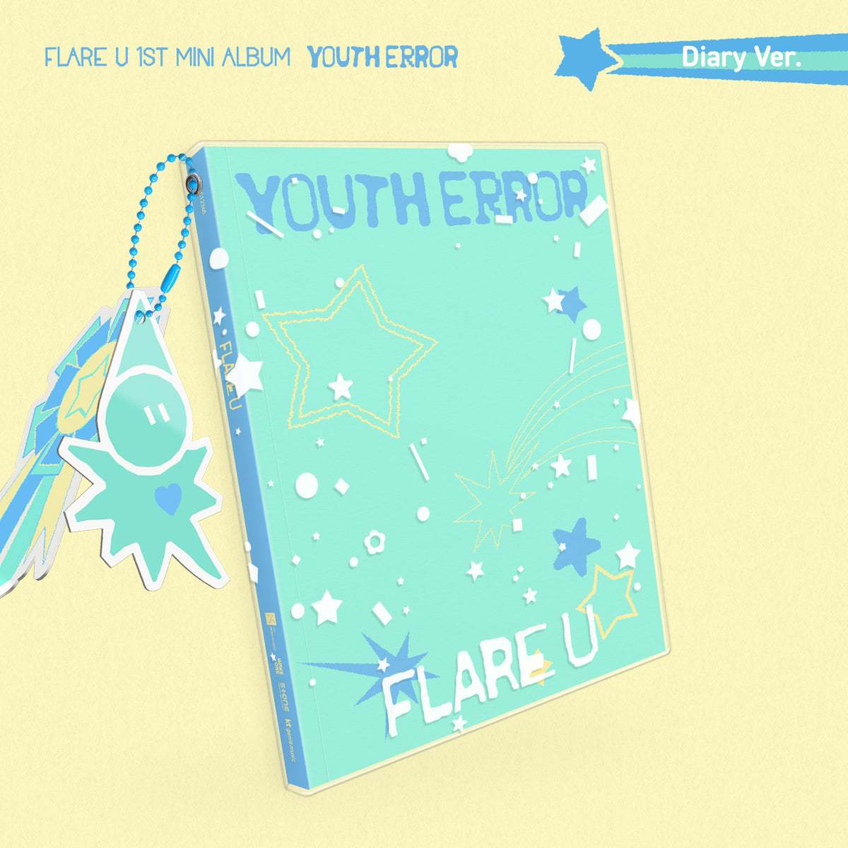 FLARE U | 플레어 유 | 1st Mini Album [ YOUTH ERROR ] Diary Ver