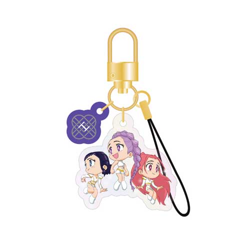 KPOP DEMON HUNTERS | [ OFFICIAL LIGHT STICK KEYRING CHARM ]