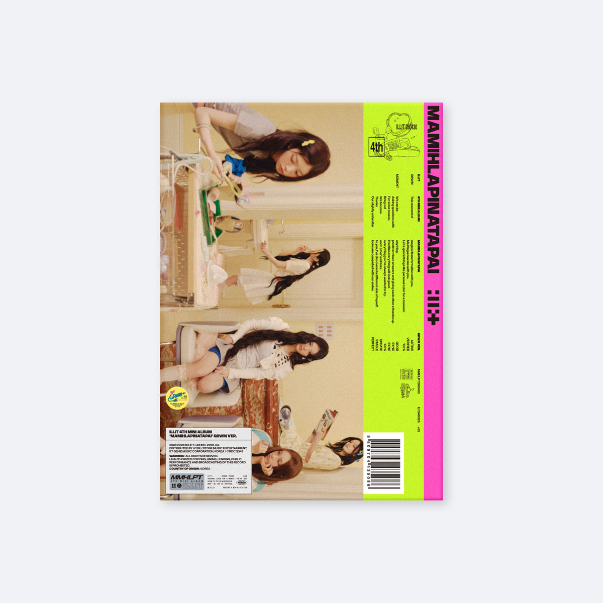 ILLIT | 아일릿 | 4th Mini Album [ MAMIHLAPINATAPAI ] + APPLEMUSIC POBs