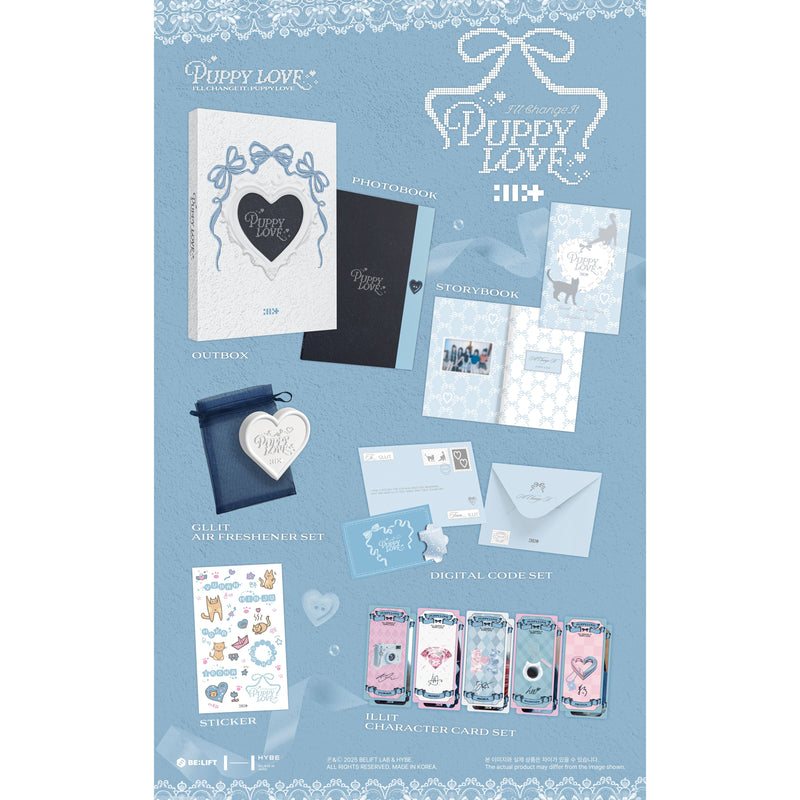 ILLIT | 아일릿 | PHOTOBOOK [ I'll change it : PUPPY LOVE ]