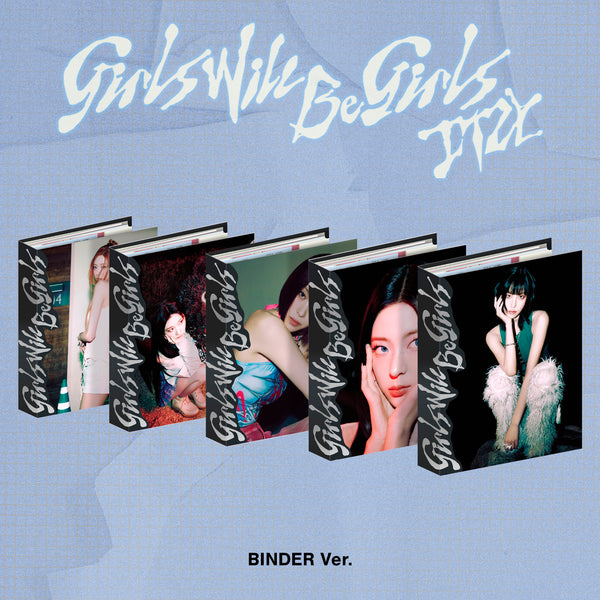 ITZY | 있지 | [ GIRLS WILL BE GIRLS ] Binder Ver + APPLEMUSIC POB
