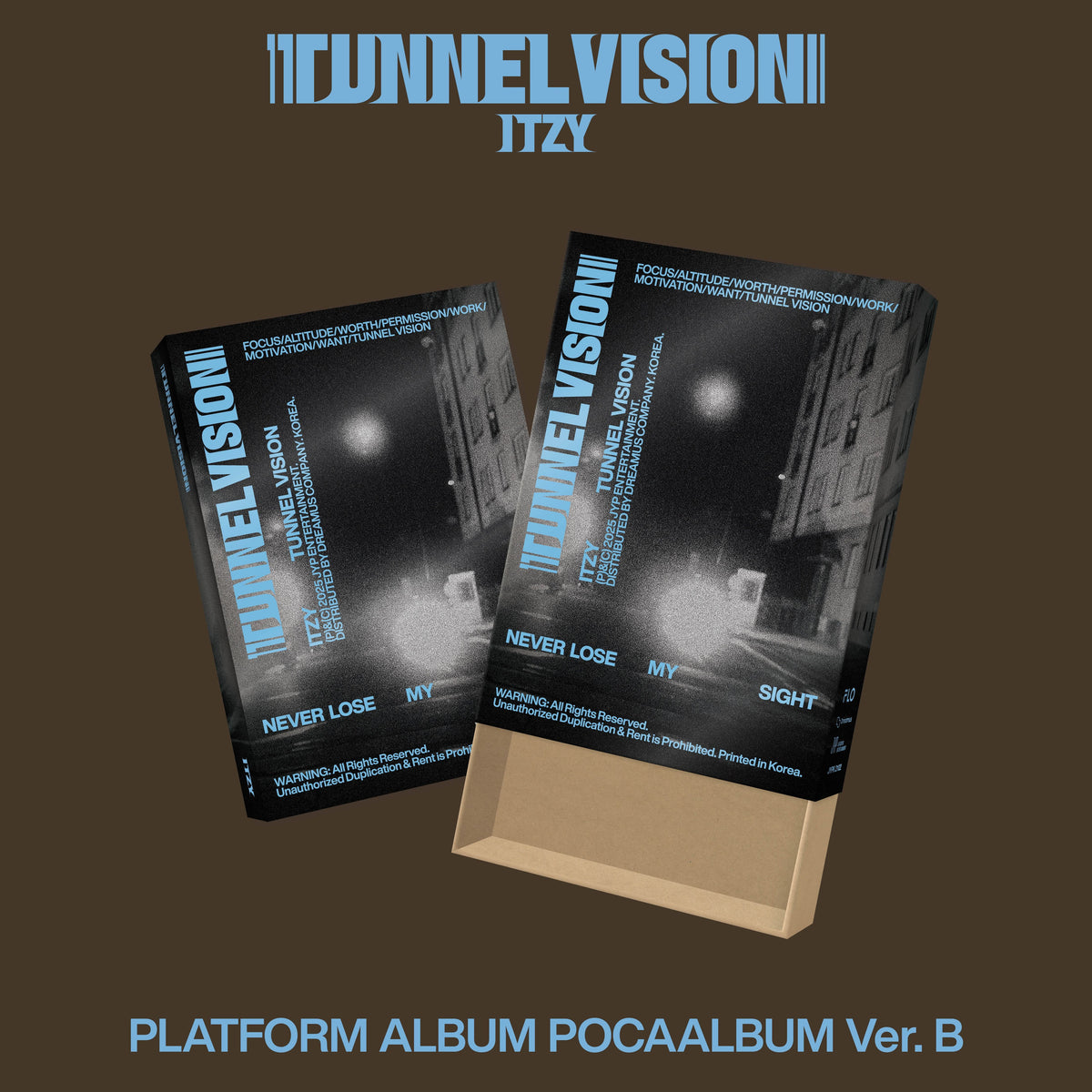 ITZY | 있지 | [ TUNNEL VISION ] Poca Album Ver
