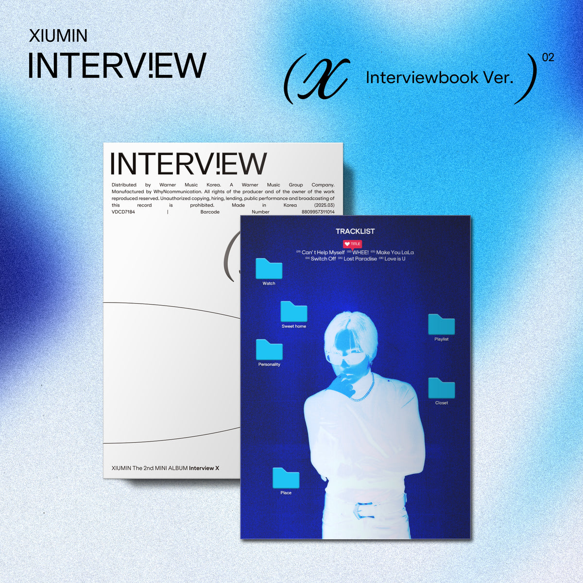 XIUMIN | 시우민 | [ INTERVIEW X ] Interviewbook Ver
