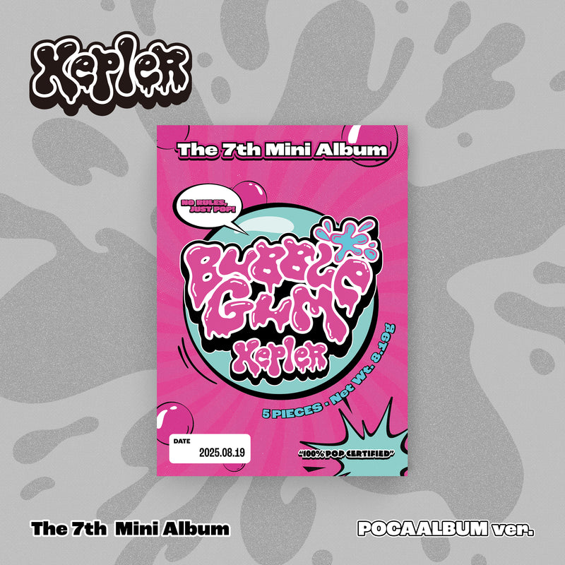 KEP1ER | 케플러 | 7th Mini Album [ BUBBLE GUM ] Poca Album Ver