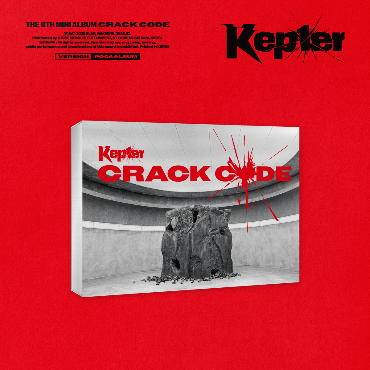 KEP1ER | 케플러 | 8th Mini Album [ CRACK CODE ] POCA Album Ver