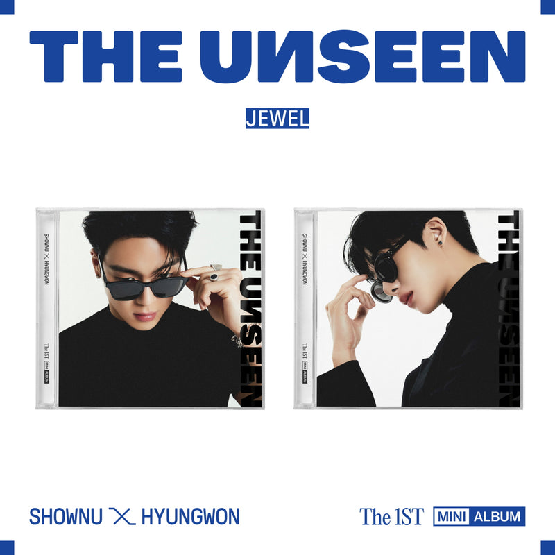 SHOWNU x HYUNGWON | 셔누X형원 | 1st Mini Album [THE UNSEEN] (Jewel ver)