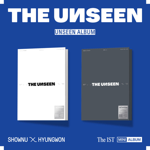SHOWNU x HYUNGWON | 셔누X형원 | 1st Mini Album [THE UNSEEN] (Limited ver)