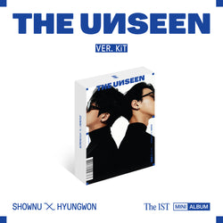 SHOWNU x HYUNGWON | 셔누X형원 | 1st Mini Album [THE UNSEEN] (KiT ver)