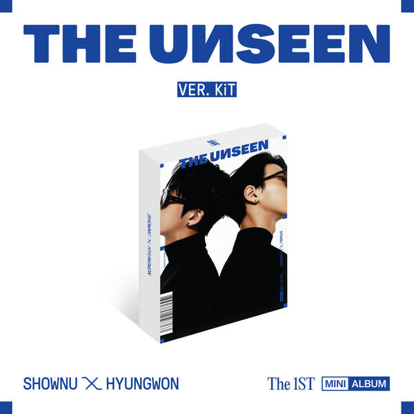 SHOWNU x HYUNGWON | 셔누X형원 | 1st Mini Album [THE UNSEEN] (KiT ver)