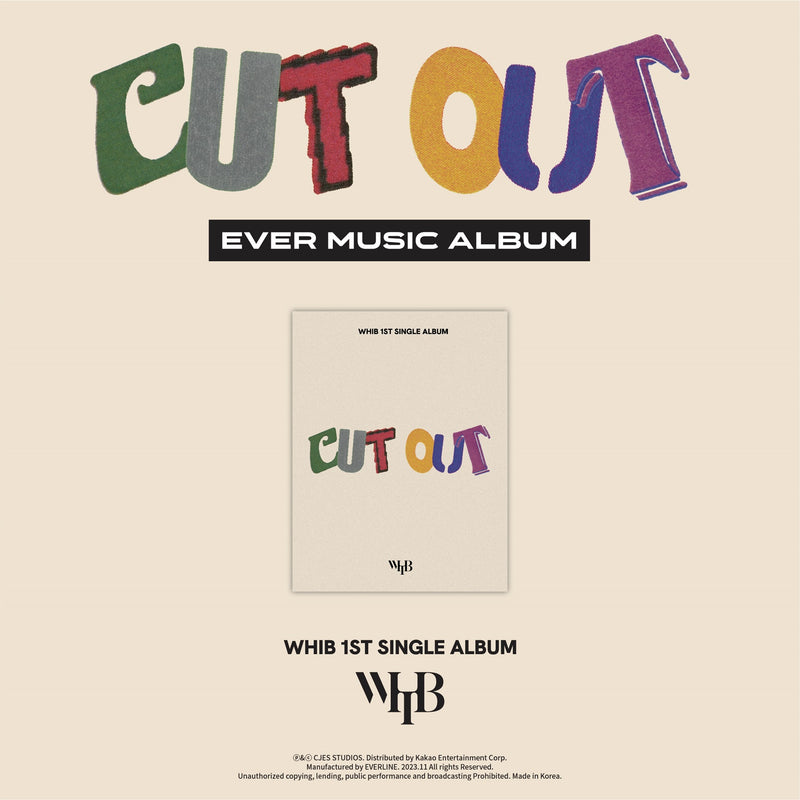 WHIB | 휘브 | 1st Single Album [ CUT-OUT ] Ever Ver