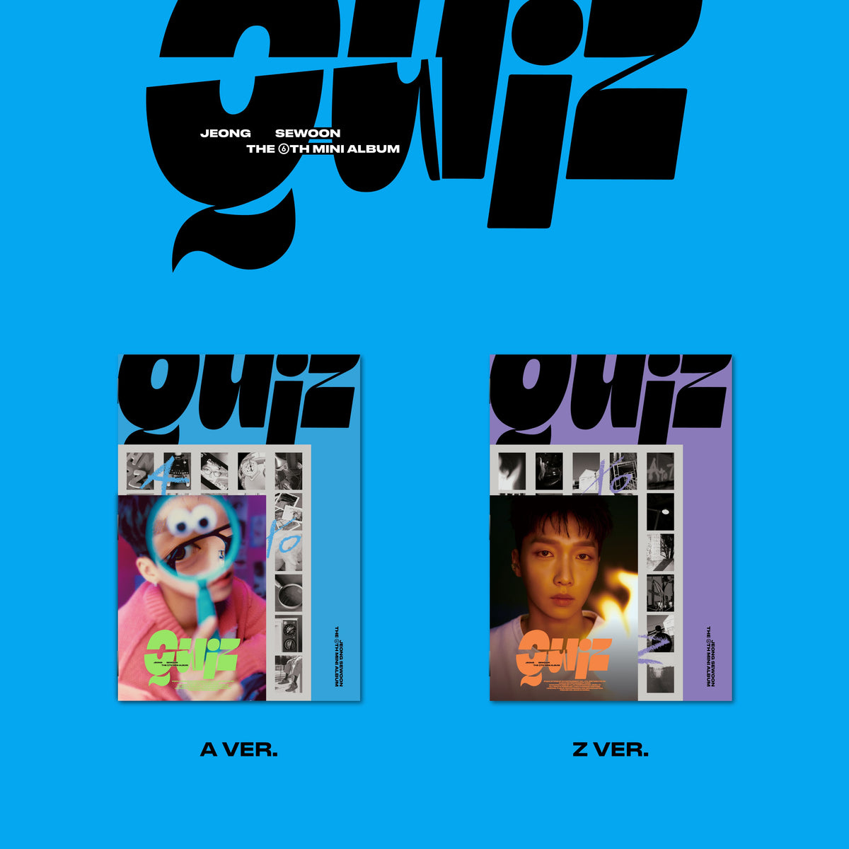 JEONG SEWOON | 정세운 | 6th Mini Album [ QUIZ ]