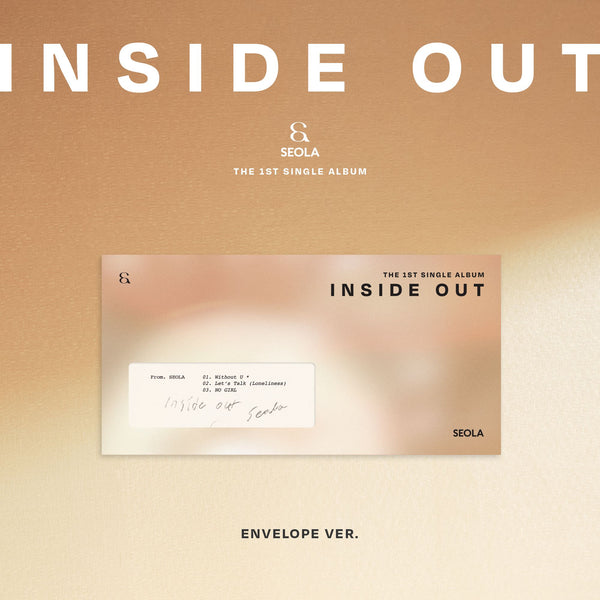 SEOLA | 설아 | 1st Single Album [ INSIDE OUT ] Envelope Ver