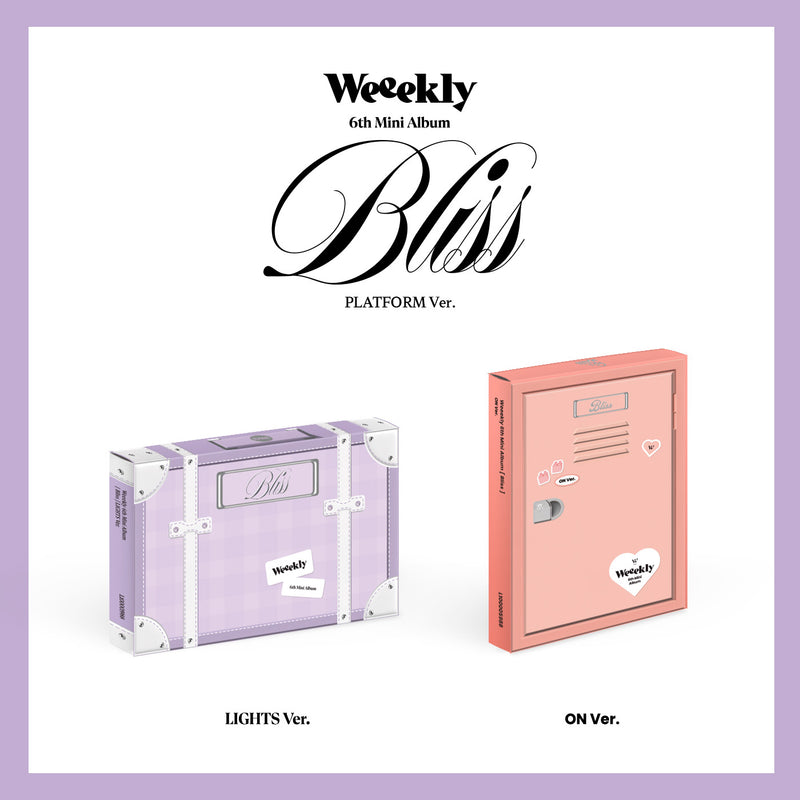 WEEEKLY | 위클리 | 6th Mini Album [ BLISS ] Platform Ver