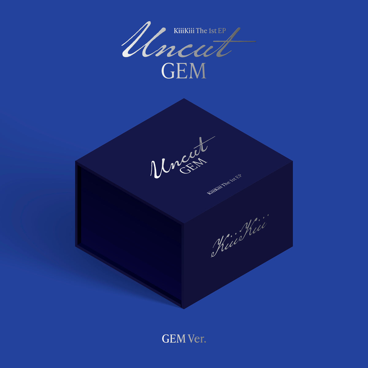 KIIIKIII | 키키 | 1st Mini Album [ UNCUT GEM ] Gem Ver (Limited Edition)