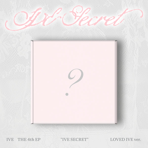 IVE | 아이브 | 4th Mini Album [ IVE SECRET ] LOVED IVE Ver + APPLEMUSIC POBs