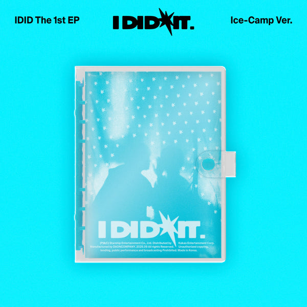 IDID | 아이딧 | 1st Mini Album [ I DID IT ] Ice-Camp Ver