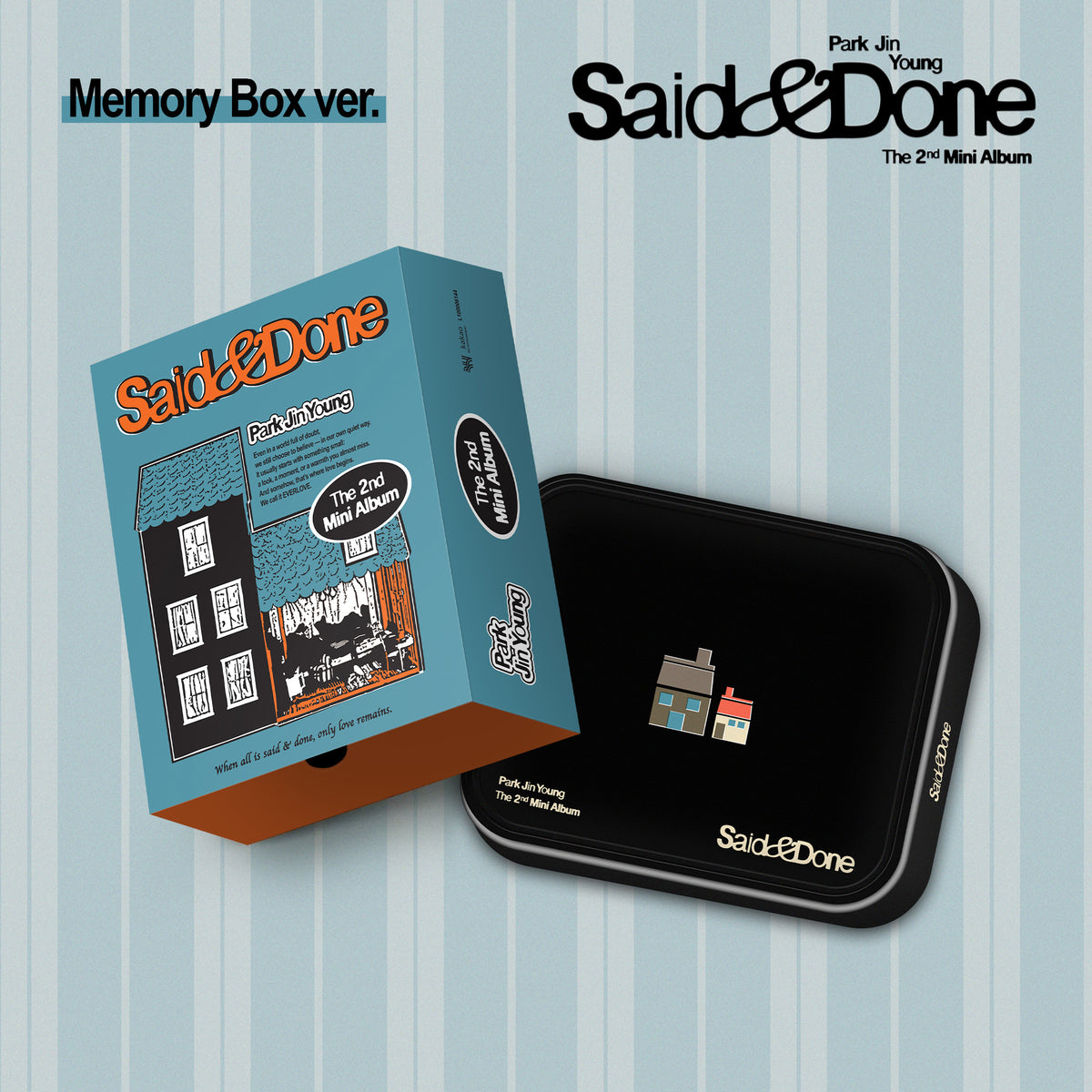 PARK JINYOUNG | 박진영 | 2nd Mini Album [ SAID & DONE ] Memory Box Ver